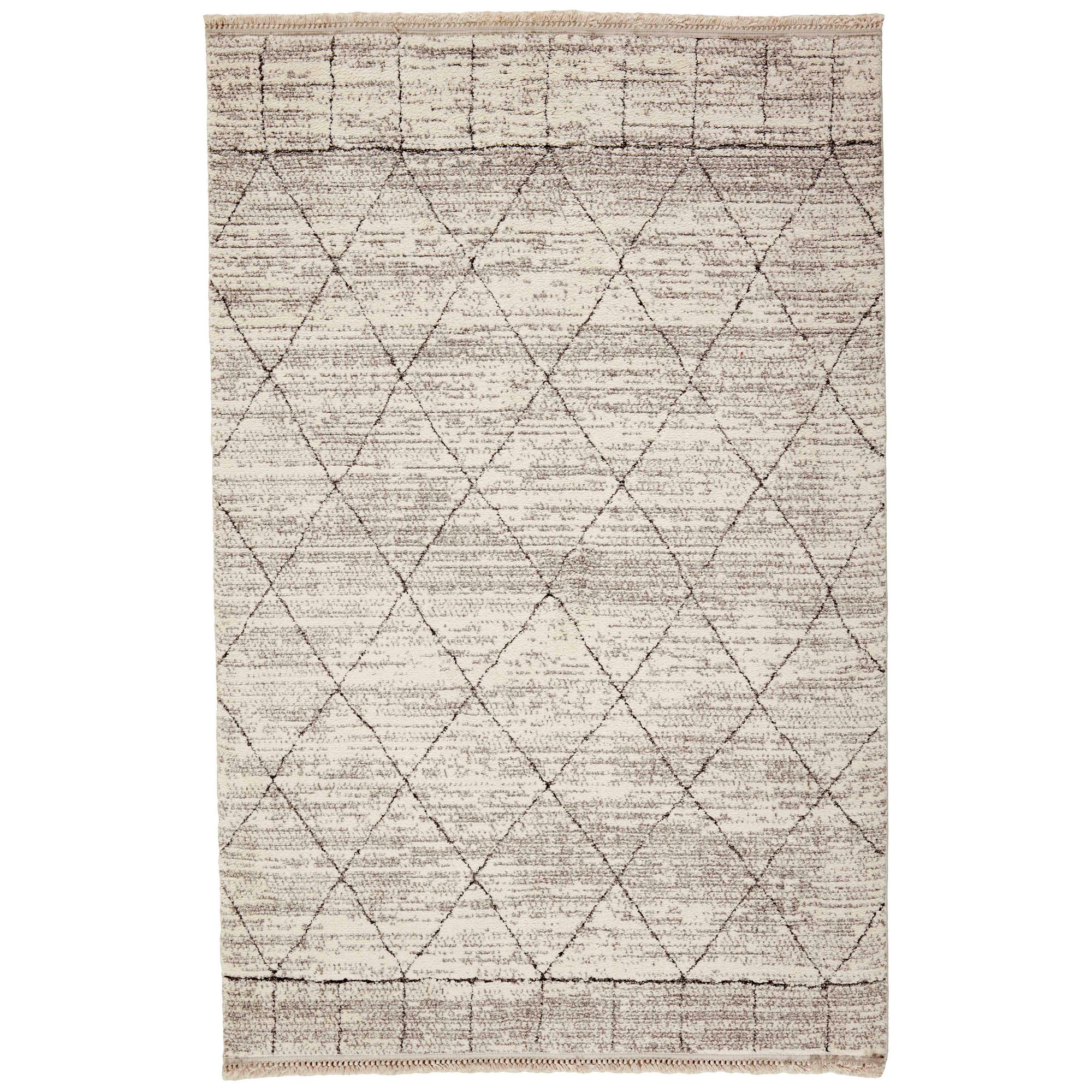 Savannah Moroccan Diamond Svvgn04a Svn26 Rug In Grey Cream